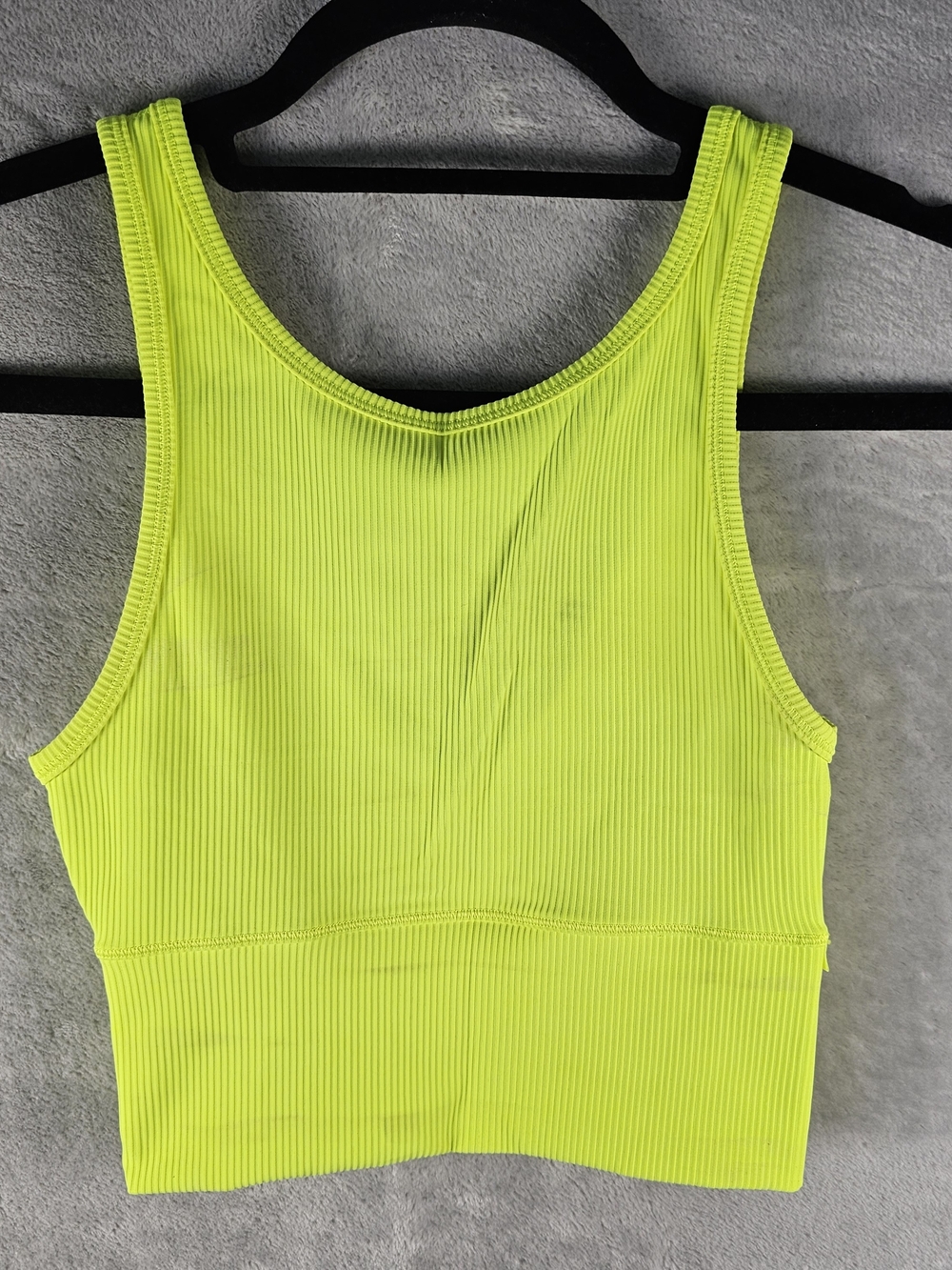 Lululemon Sz. XXS Women's Tank Top Yellow Athleisure Athletic Top Vest Gym